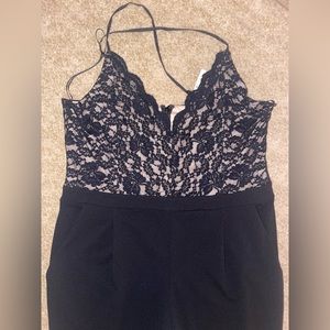 Formal Lace Jumpsuit